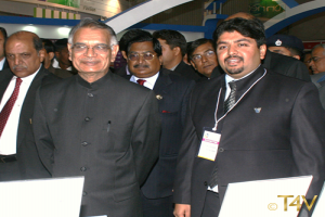 Mr. Sunil Nihal Duggal with former Governer and Home Minister Sh. Shivraj Patel - 2009